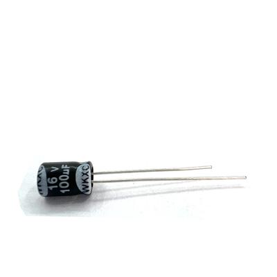 16V100UF 铝电解电容5*7 高品质 长寿命 厂家直销全系电容器
