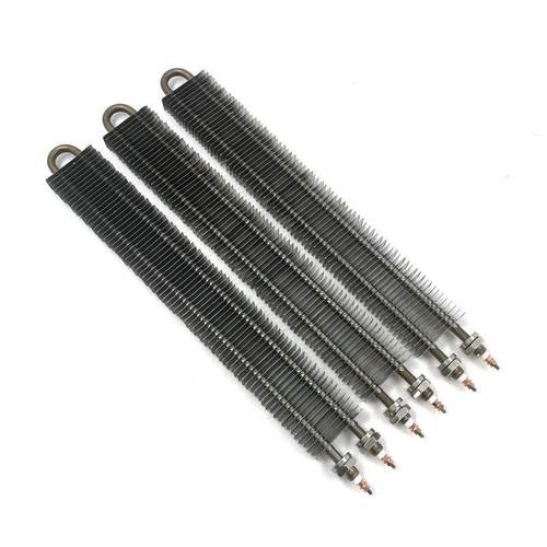 套片电热管U型套热加热管片空气热1.2KW加管烘箱电管散热片式发热