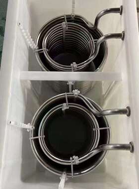 全新工业冷水机专用塑料水箱不锈钢盘管蒸发器2P3P5P10P15P20P30P
