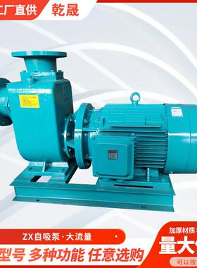ZX自吸泵防爆污水泵分体直连式自吸泵卧式电动抽水离心电动泵