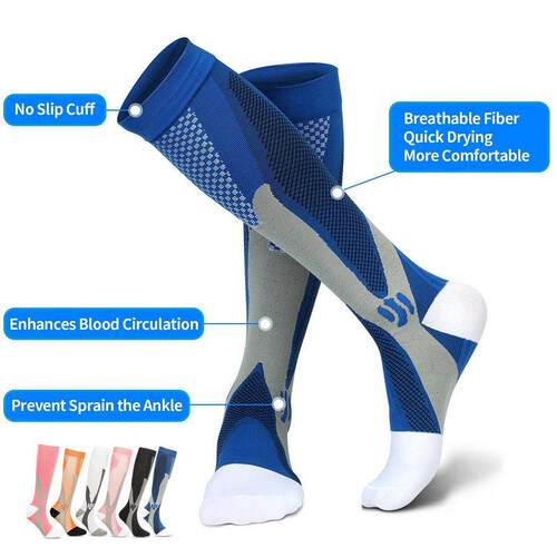 Varicose Ve Socks Compression Stockings Nurse Sports Cycling
