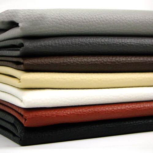 Leather fabric soft cover sofa cLoth Lychee grain artificia