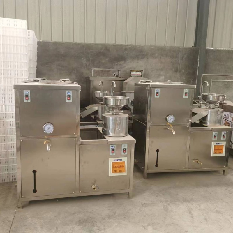 新款电辅热豆腐设备家庭豆腐作坊现做现卖全自动豆腐机