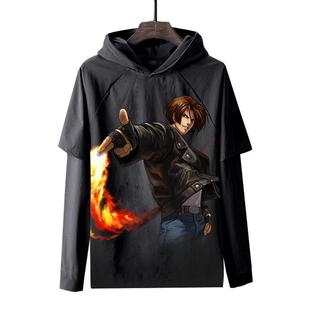 拳皇KOF 长袖 八神庵 草薙京游戏衣服 亚马逊跨境外欧美 EE42