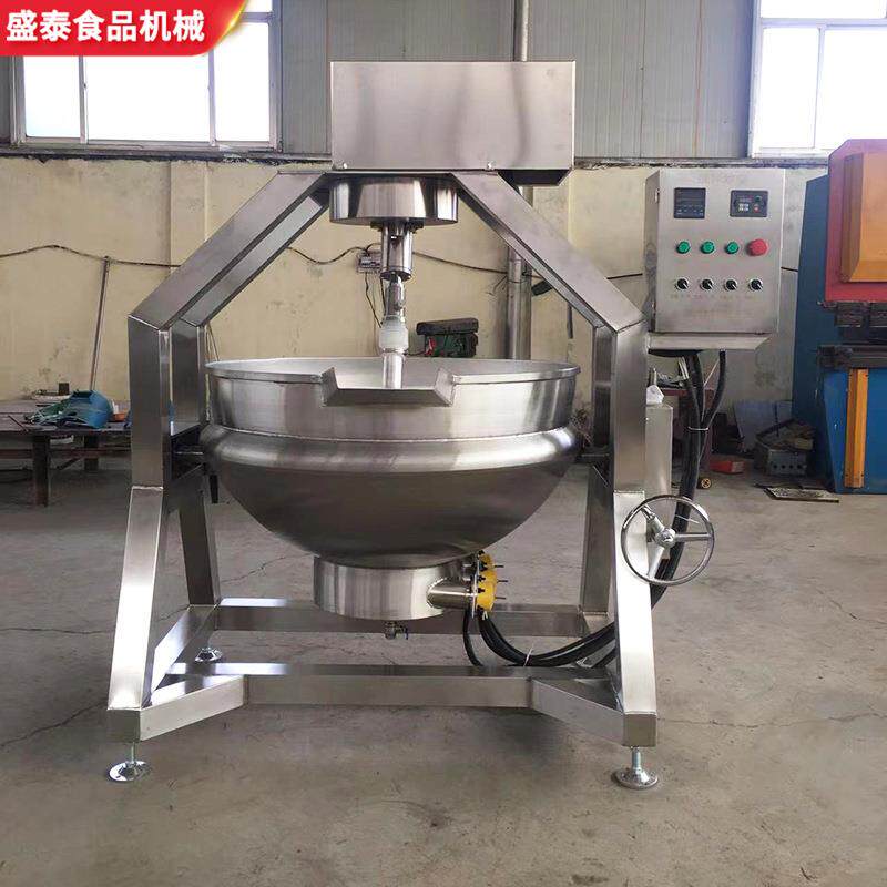 行星搅拌炒锅大型商用全自动电加热炒锅学校餐厅食堂大锅菜电炒锅