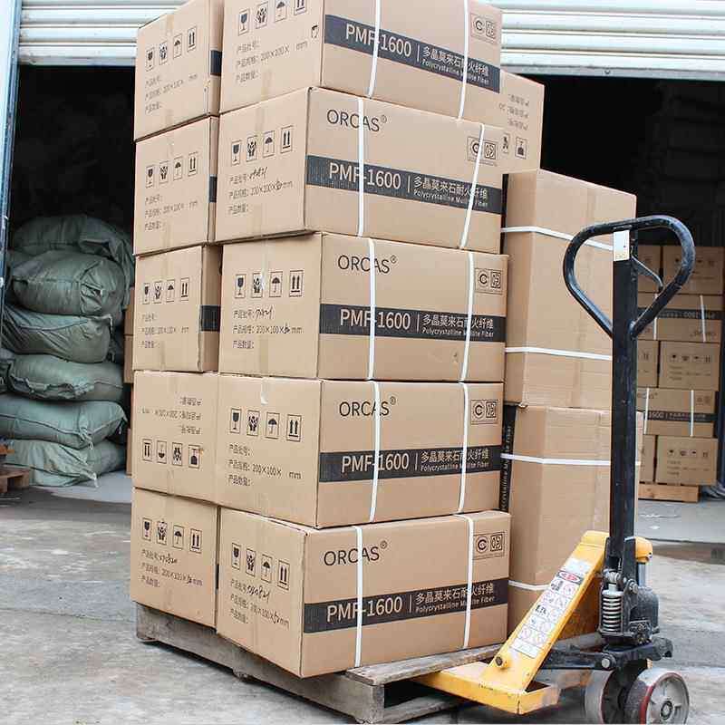 多晶莫来石纤维贴面块窑炉热面内衬耐高温保温材料墙体防火隔热层