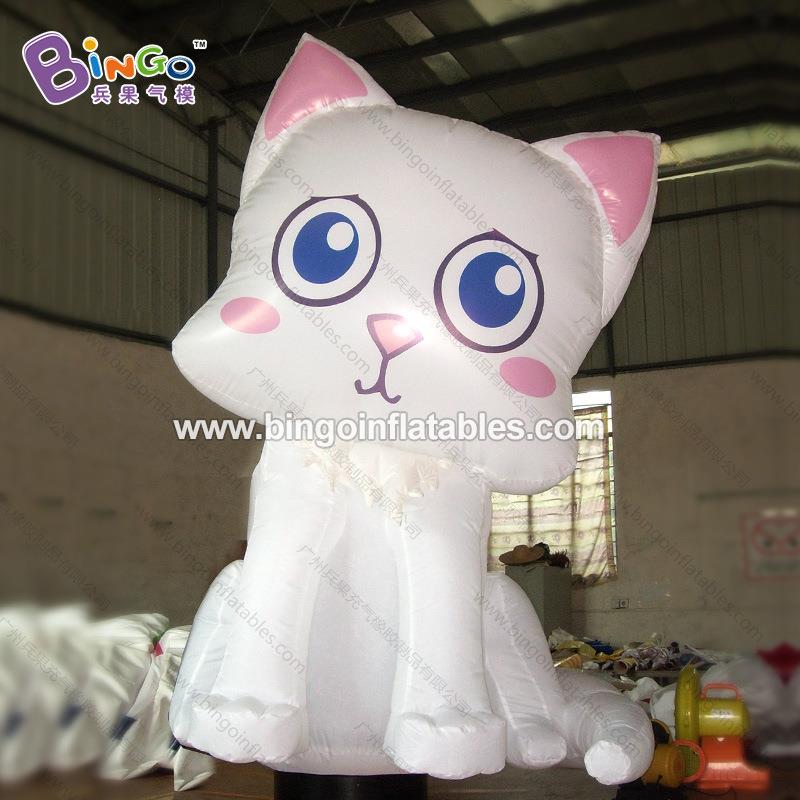 仿真卡通充气猫气模 充气幸运小猫儿童节商场游乐园广告装饰模型