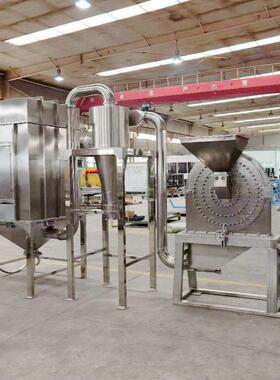 大产量FS800型不锈钢谷物冲饮粉脉冲除尘式五谷杂粮磨粉机