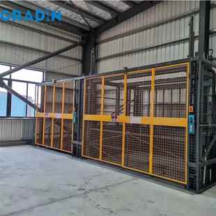 双t并排货梯室内提升降机1RBT0吨1两层货梯10米3米米固5定式 升货