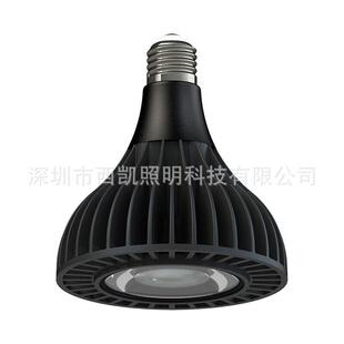 COB 15W PAR38 230V商场吊顶灯 265V 110V 射灯可调光85 黑白LED