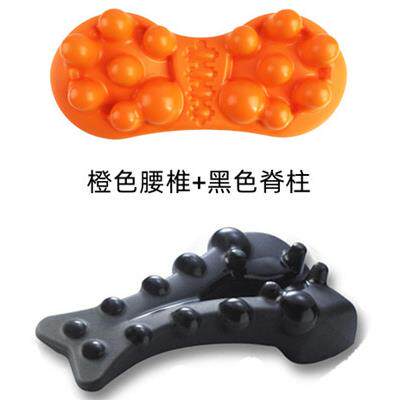 正品日本脊椎按摩器椎摩枕肩颈腰垫按腰颈椎背舒缓框架矫正按摩垫