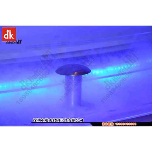 制冷海鲜冰池发光海鲜冰池冰鲜台沙拉台