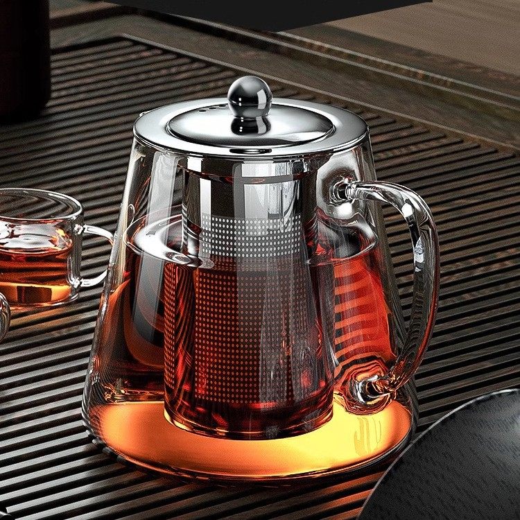 玻璃泡茶壶茶具套装家用花茶水壶耐高温加厚耐热过滤水壶煮茶壶