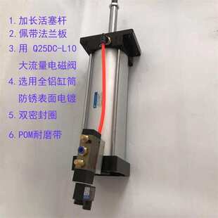 MF1 QGBF QGBKF 100气动 100X250 MP2 63X127 无锡南方气缸