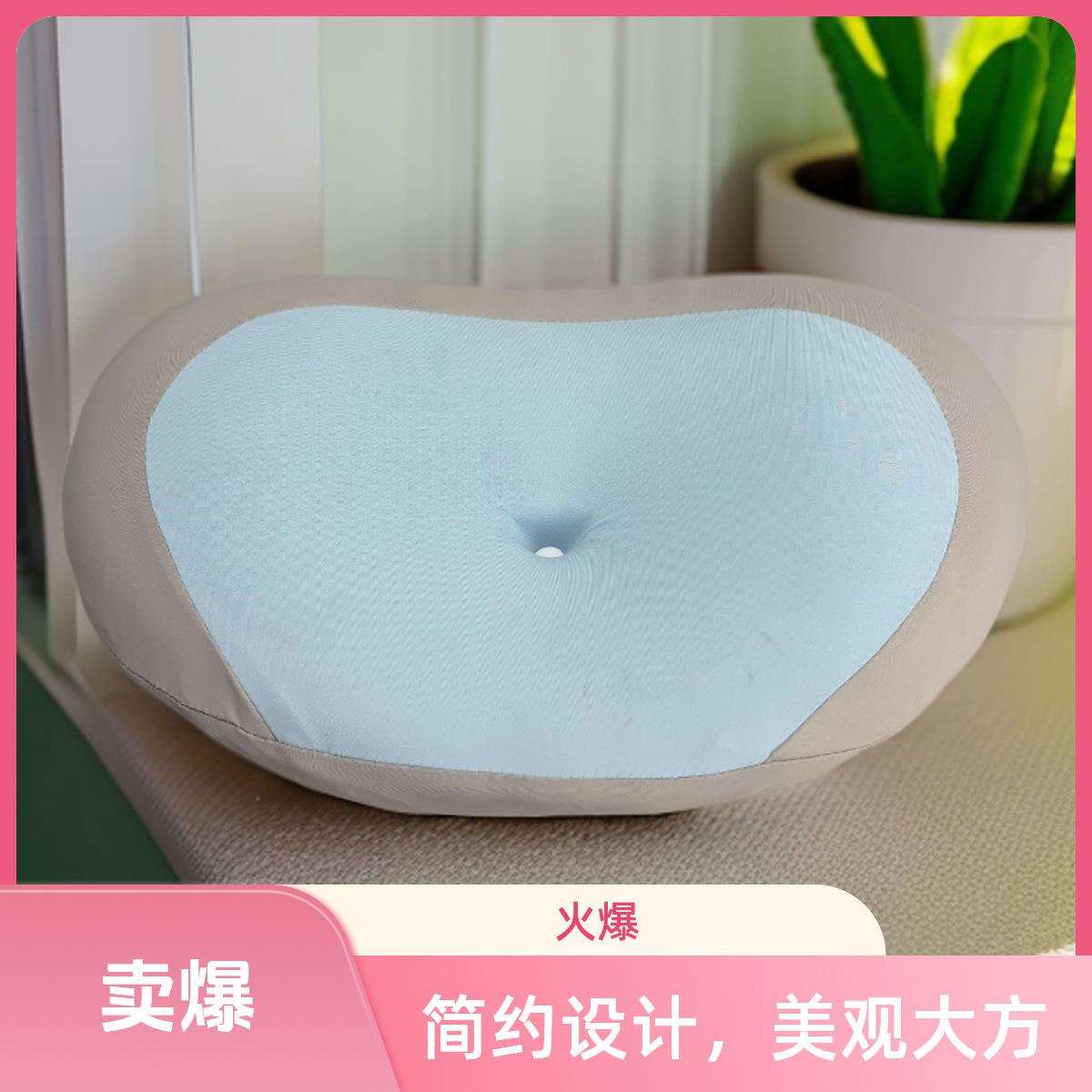 椭圆型枕头 护颈枕不塌陷慢回弹记忆棉面料学生蝶形深睡眠记忆枕
