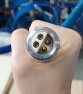 4K型钢丝编织橡胶护套连接器(控制器-底座倾角)ZE0703-09(150)