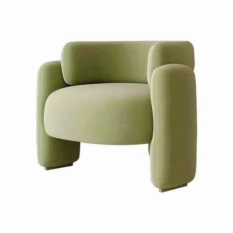 北欧单人环抱小沙发椅家用小户型公寓书房客厅会客奶油风懒人沙发,住宅家具,沙发椅,淘宝优惠券,粉丝福利购,淘宝优惠卷