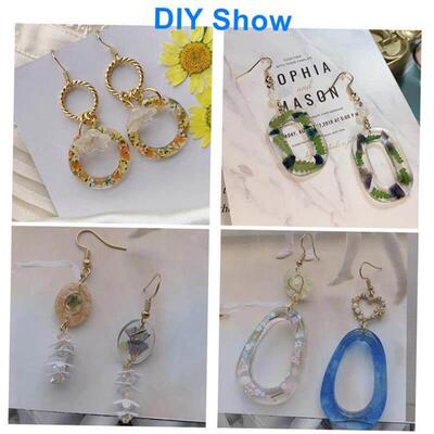 Earring Pendants Resin Molds Silicone Mold for DIY UV Epoxy