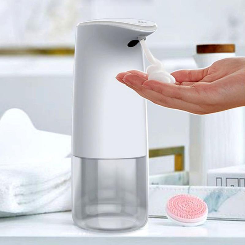 厂家直销泡沫炫彩皂液器 自动感应IPX4防水洗手液瓶机CE认证