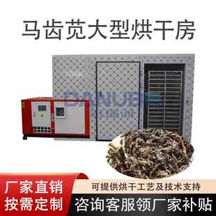 马菜马齿草野菜烘烤房 灰苋益母草干燥设备 马齿苋烘干机大型工业