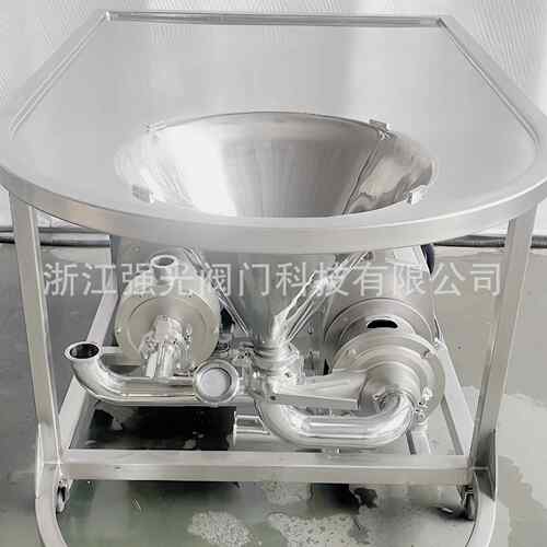 QGHP系列卫生级固液水粉粉液料液在线高剪切高效自动固液混合机