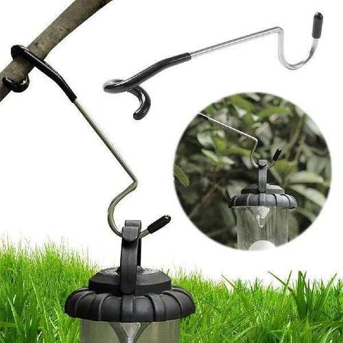 8Pcs Stainless Steel Camping Lantern Hook Hangers Non-Slip