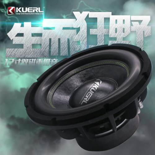 170磁75芯双磁700W大功率纯低音扬声器12寸车载超重低音喇叭