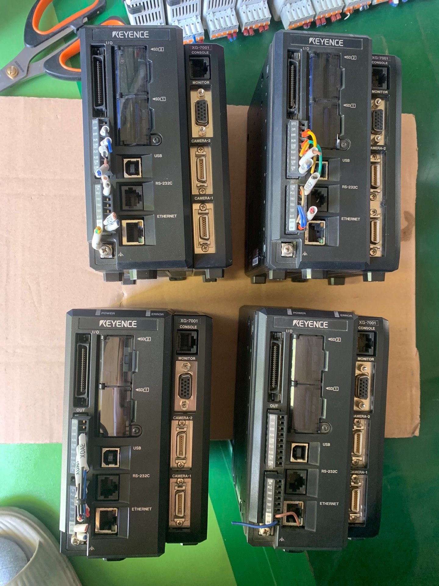 基恩士、XG－7001、4台成色如图功能包好、550元一台