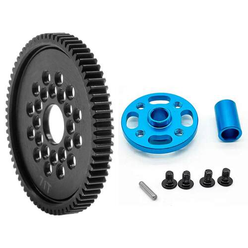 田宫TAMIYA TT-02 速金属大齿套装63-64-66-71 54500铝合金套件