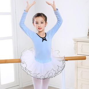 短袖 冬女童中国舞考级出演练秋功服长袖 幼芭儿蕾 儿童舞蹈服装 正品