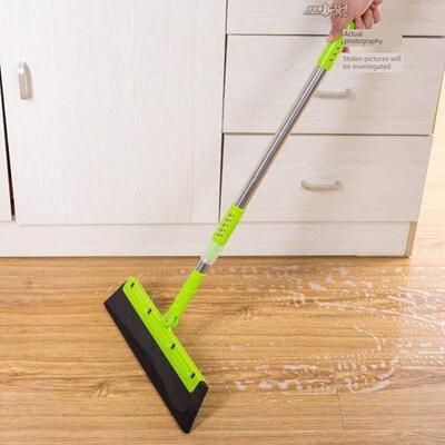 dry-wet dual bathroom wiper cleaning sweep home bath