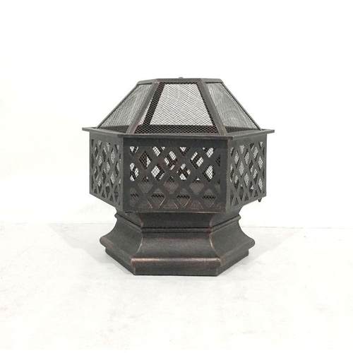 铁艺木碳炉取暖器烧烤炉室外火炉架烤火炉烤火盆野外金属烧烤架