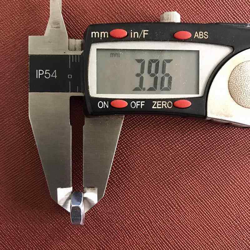 薄螺母厂家特卖美制1/4-20右牙左牙镀锌薄型反牙六角螺帽