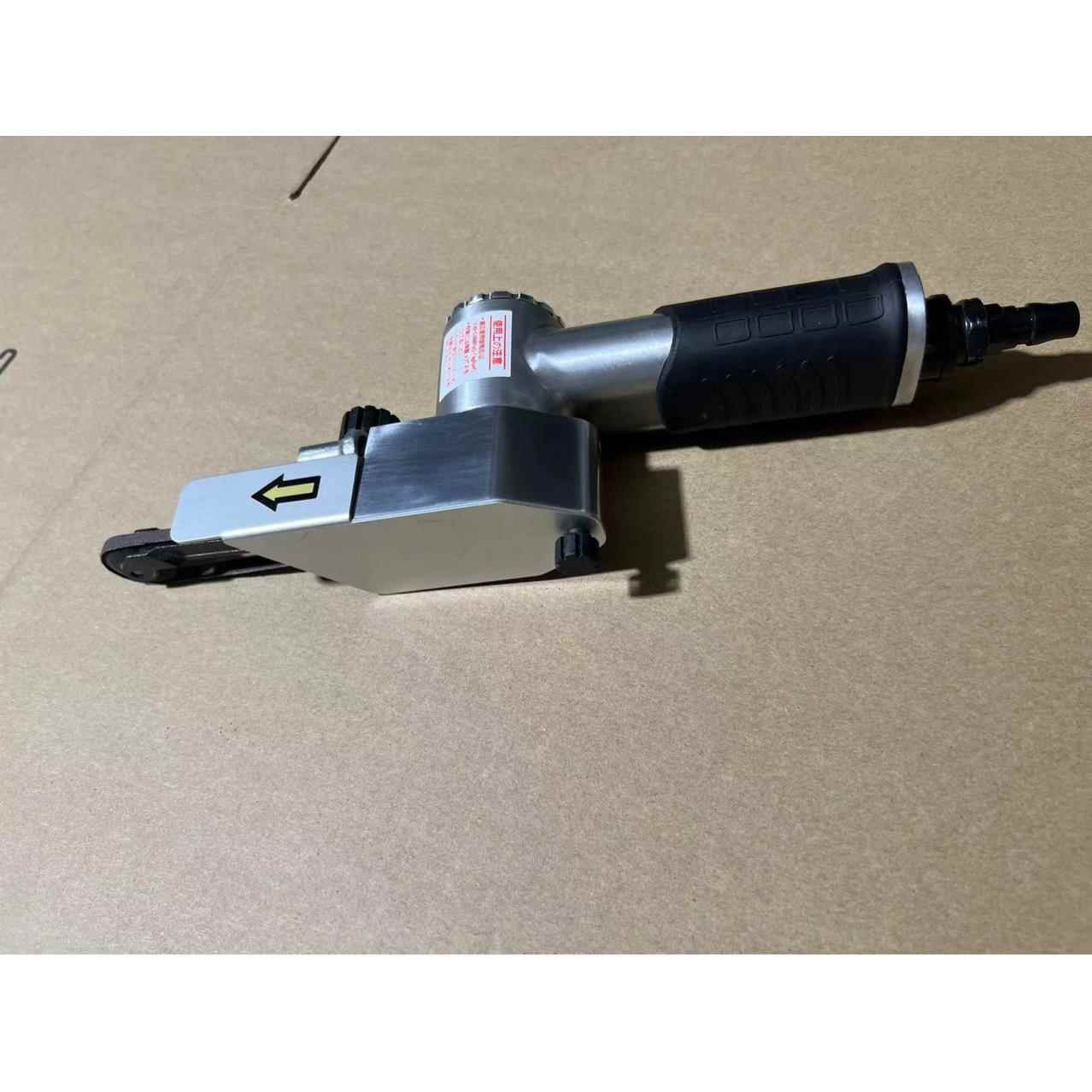 厂家直销气动砂带机6mm宽小砂带工业级风动打磨抛光机环布研磨机