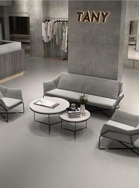 简约SF04-ZX沙茶发几组合接待室会客区办公沙服装店美容院现沙发