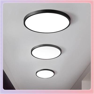 ?led防水防尘顶灯代家居简约卫生道间厨房阳台走廊入现户AJW吸过