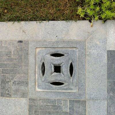 乡下收上来的真正老石板仿古做旧建筑地铺石台阶石