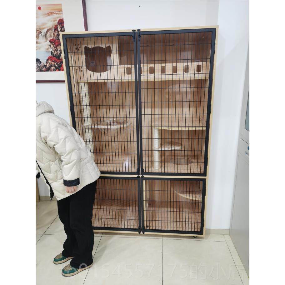 正品实钢木猫别墅实笼木猫笼猫窝房猫子猫柜家用化玻璃猫屋木定制,宠物/宠物食品及用品,猫笼子/猫别墅,淘宝优惠券,粉丝福利购,淘宝优惠卷