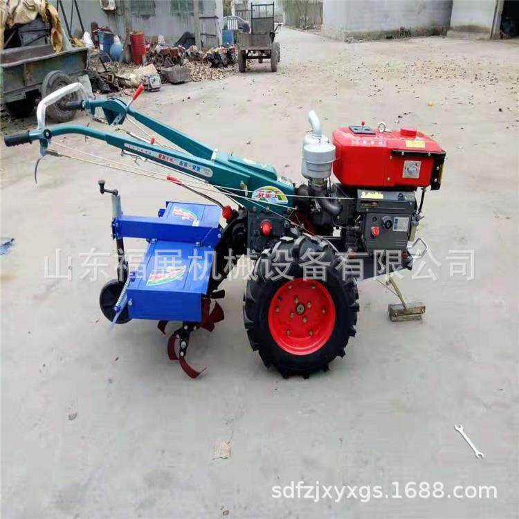 15马力手扶拖拉机 小型拖拉机 多功能机械 20马力柴油底盘拖拉