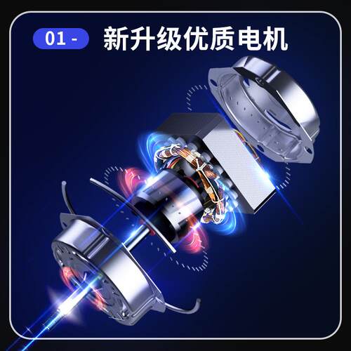 先科电风扇家用静音落地扇立式摇头电扇学生宿舍用大风力扇工业扇