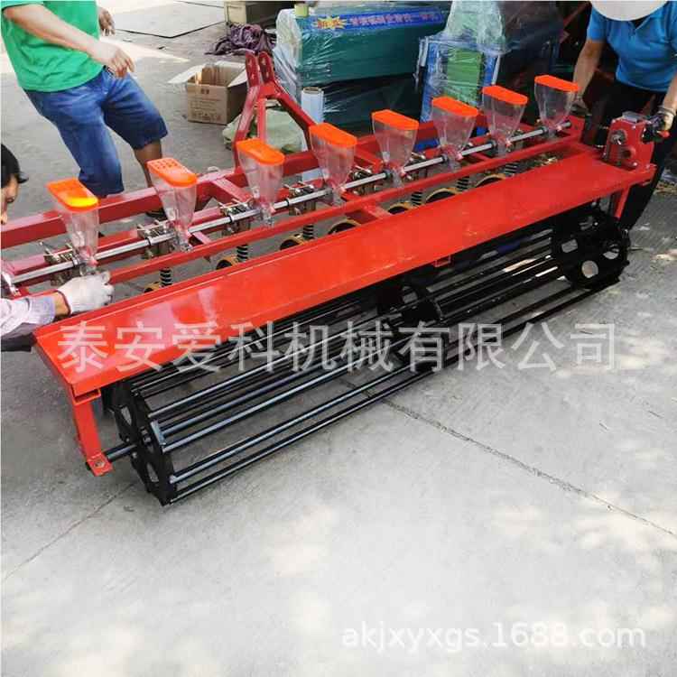 新款谷子播种农用玉米大新豆点播机AK-SL16型高粱精播机油机籽直