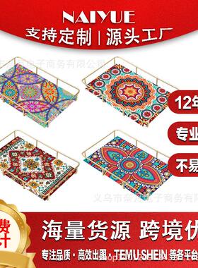 跨境DIY手工钻石画浴室简约多功能收纳盘厨房卫生间收纳整理神器