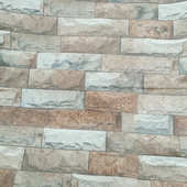 纹防水走廊电视粘墙纸墙翻新背景壁纸pvc砖墙自庭院加厚即时贴贴