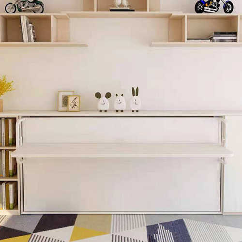 工厂直销折叠床隐形床多功能翻板床翻转床书桌组合家具床五金配件