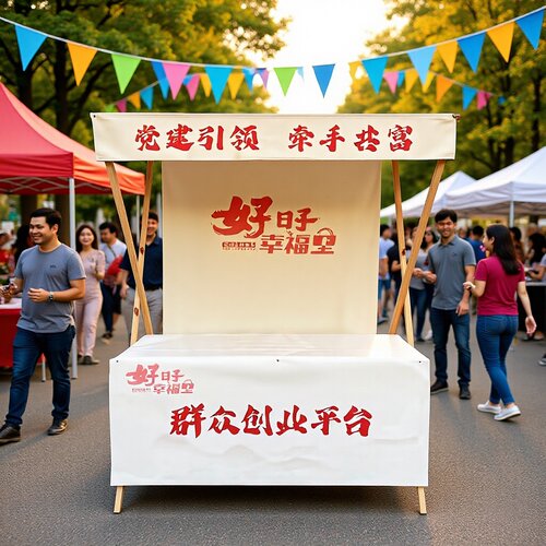 户外折叠摊位展示架市集摆摊架移动售货车商场货架活动棚可折叠