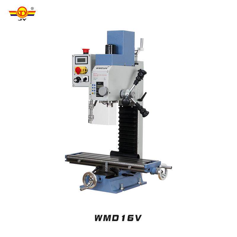 家用微型钻铣床 WMD16V 升级款小铣床 带数显 微进给 钻床