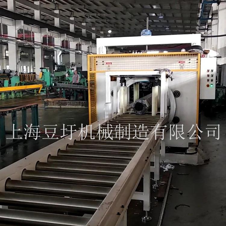材非供应无缝管缠绕包上海豆圩标装机 属管缠绕机 铜管金缠绕打包