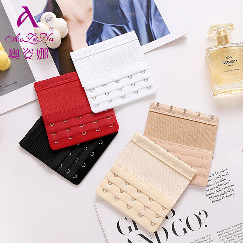 弹力五排扣松紧加长扣四排扣内衣扣4延长扣三排5扣文胸背扣接扣3