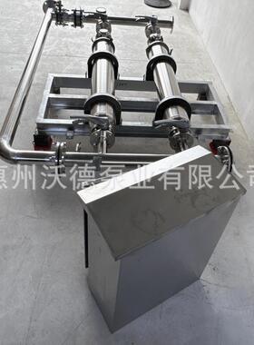 二次供水设备全自动智能一体化惠州沃德不锈钢管中泵水陆两用变频
