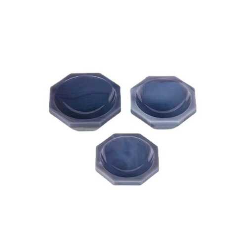 厂家批发天然玛瑙原矿石制作固体研磨磨粉4~32cm A级玛瑙研钵乳钵